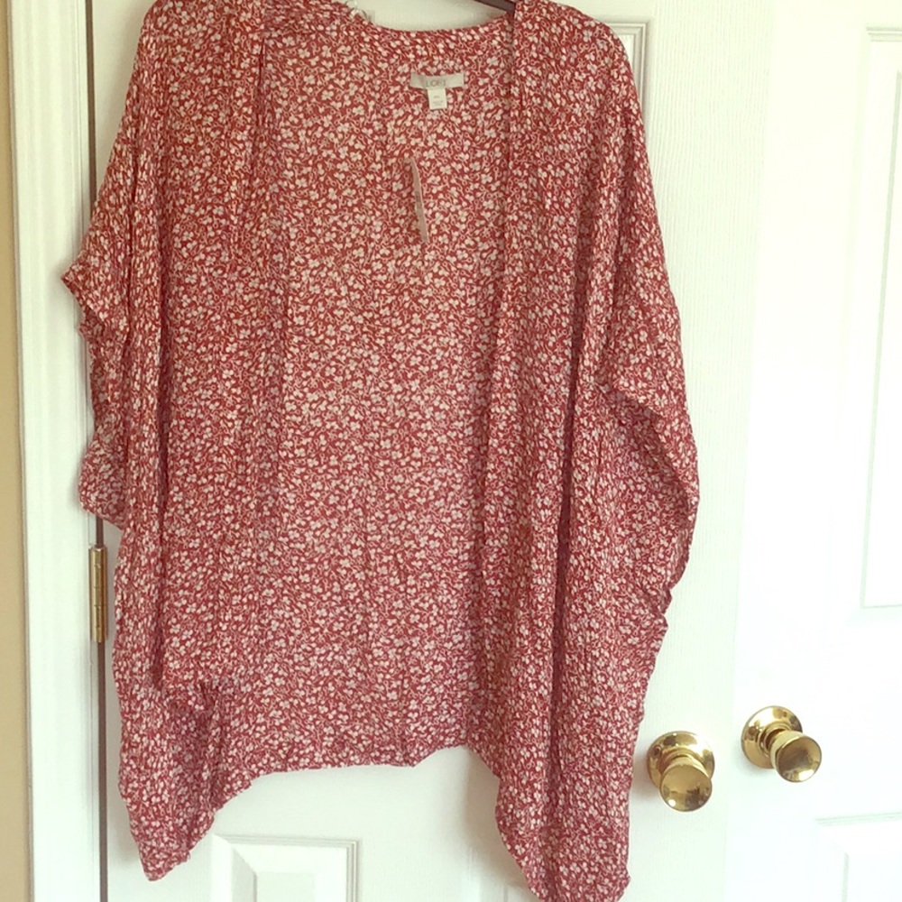 NWT-LOFT- Open Blouse- Size M/L